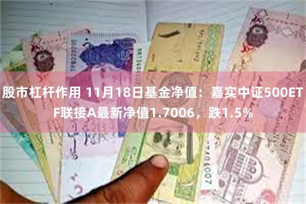 股市杠杆作用 11月18日基金净值：嘉实中证500ETF联接A最新净值1.7006，跌1.5%